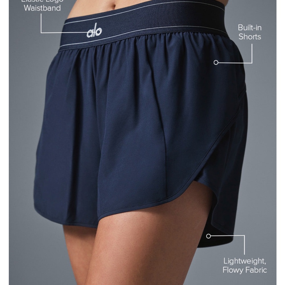 ALO Yoga Navy Women's Shorts